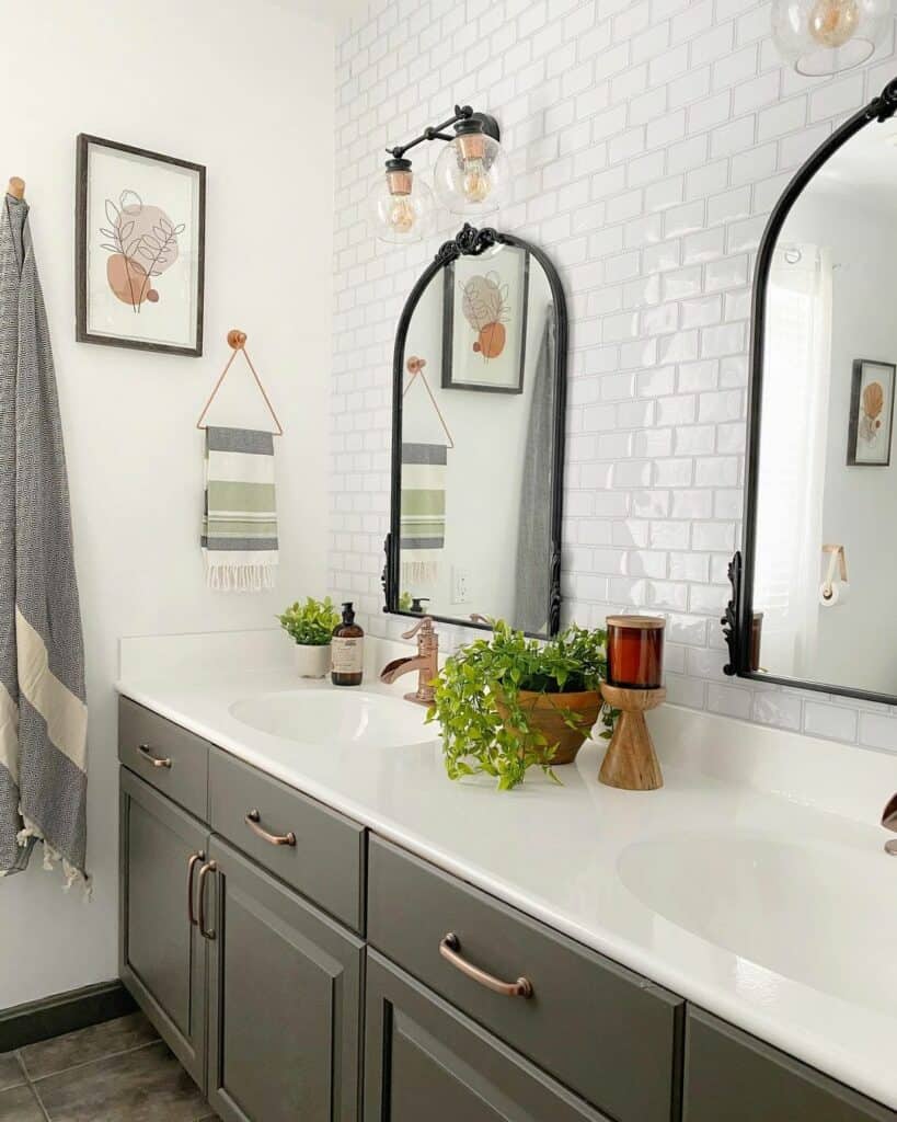 Black and Gold Vanity Light Fixtures Soul & Lane