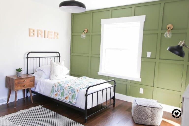 Board and Batten Accent Wall Ideas for a Toddler Room