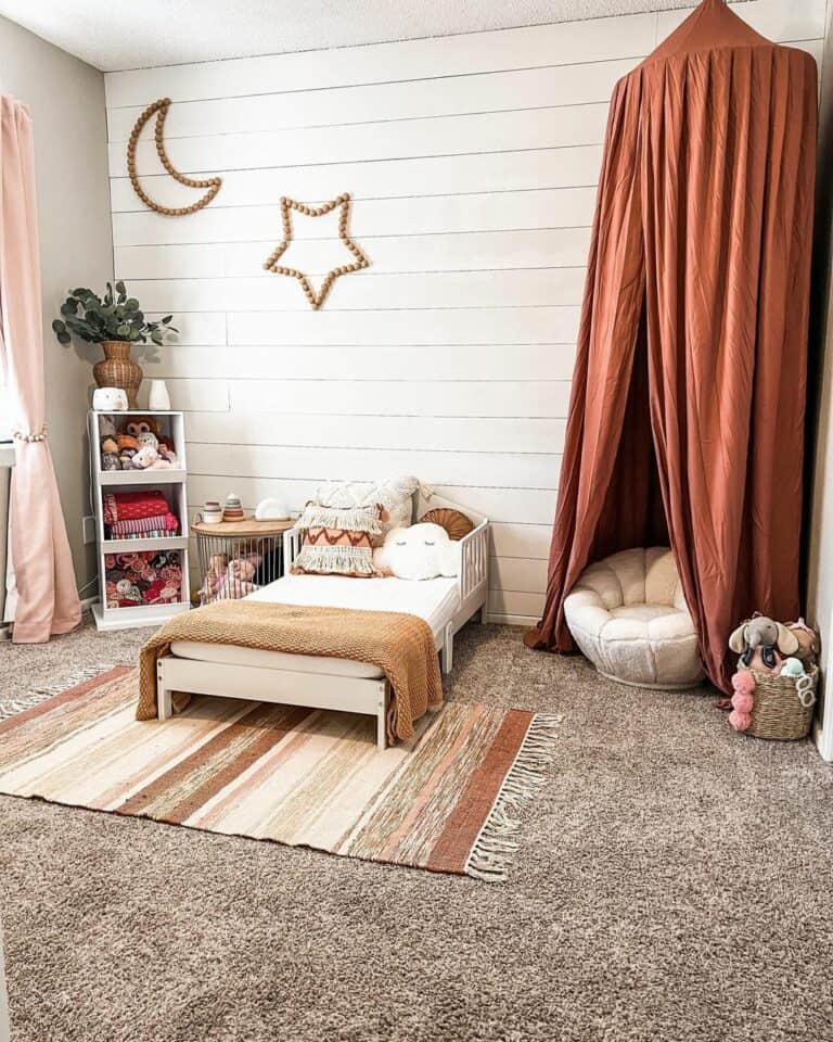 Bohemian-Inspired Toddler Room