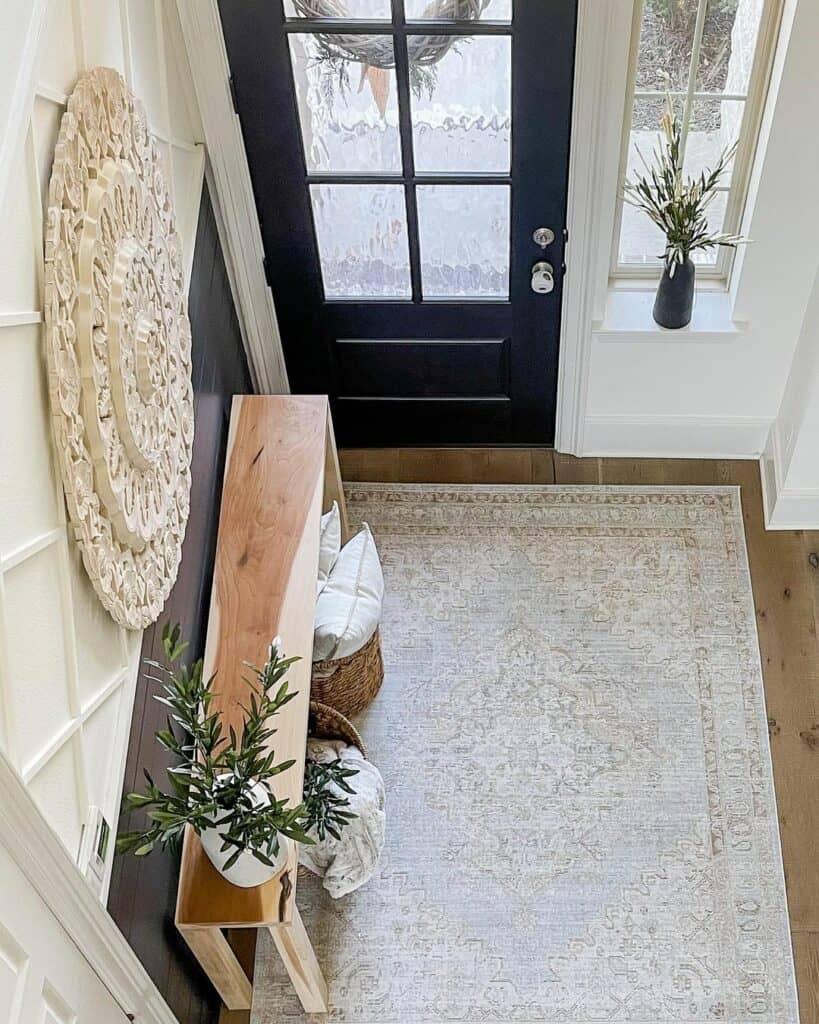 Boho Farmhouse Entryway Table D cor Ideas Soul Lane entry-table-decoration-ideas-for-a-stylish-home-entranceway