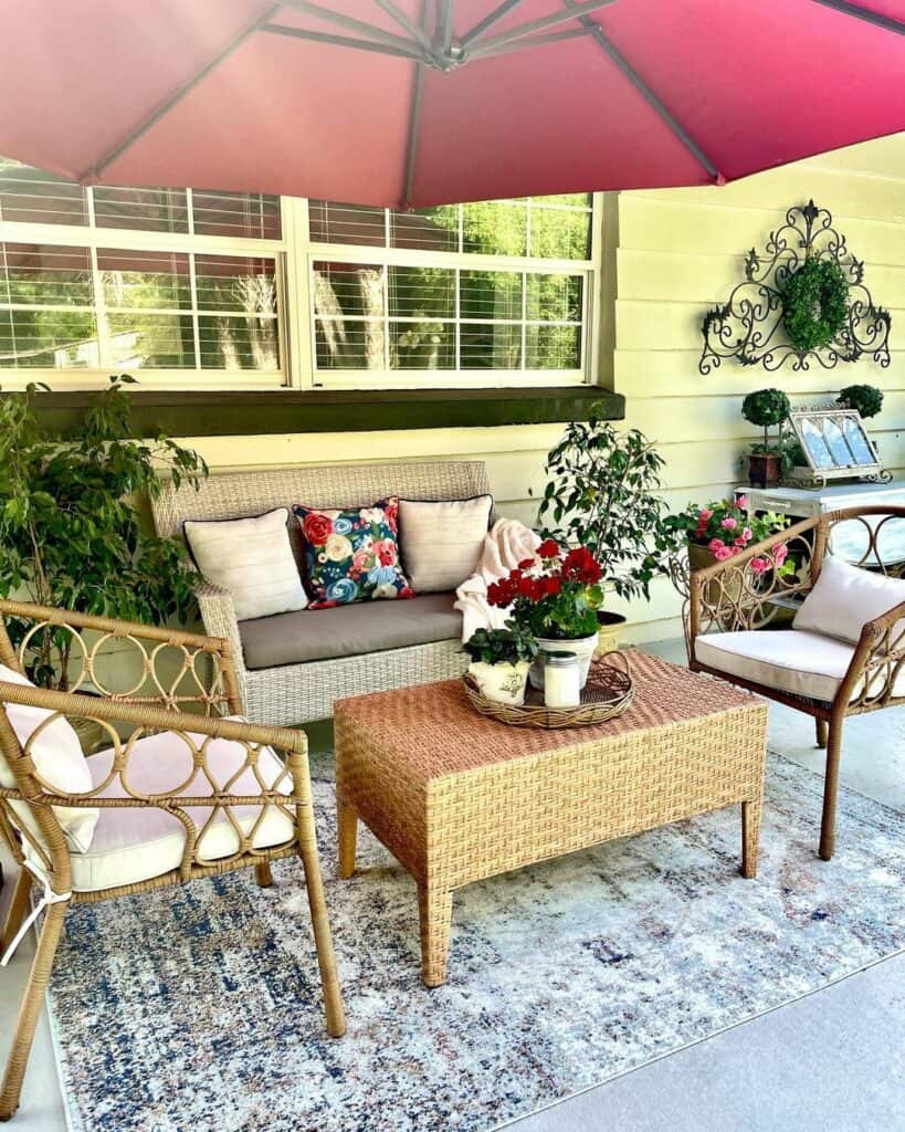 Boho Styling for Outdoor Living