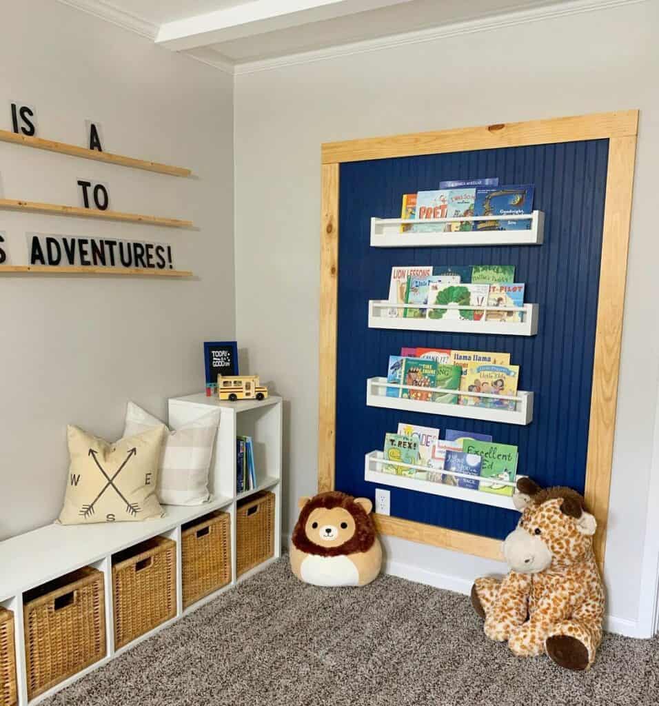 Book Nook Feature Wall