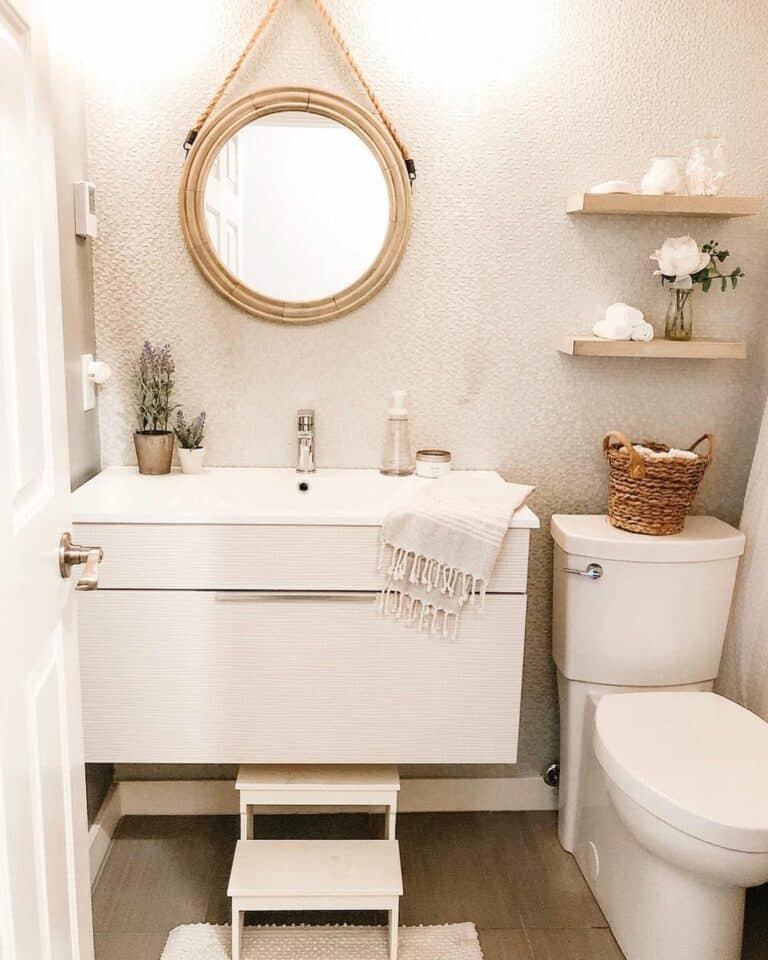Bright White Guest Bathroom Design Ideas Soul & Lane