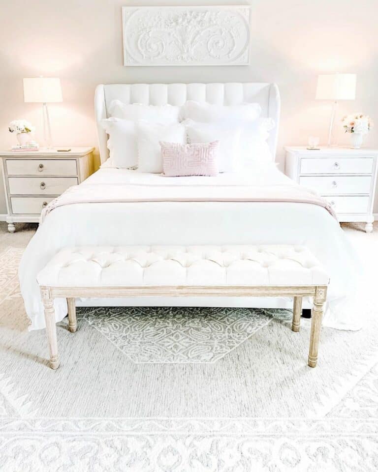 Bright White Neutral Bedroom Ideas