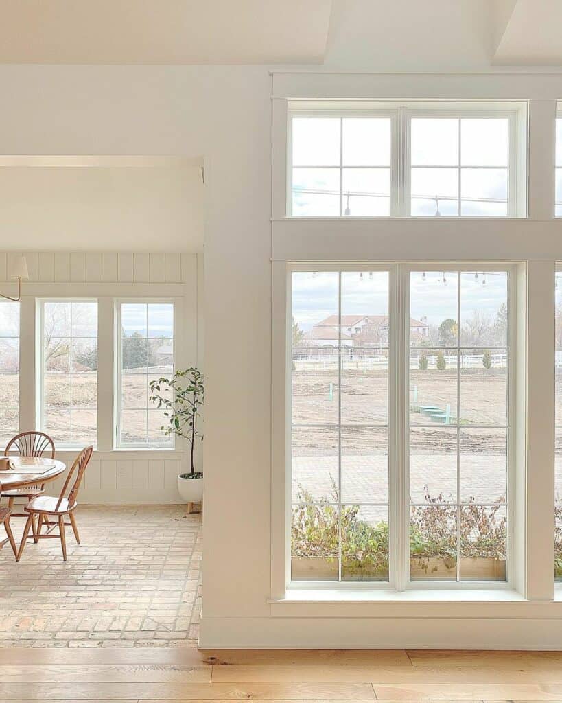 Bright Windows With Craftsman Window Trim