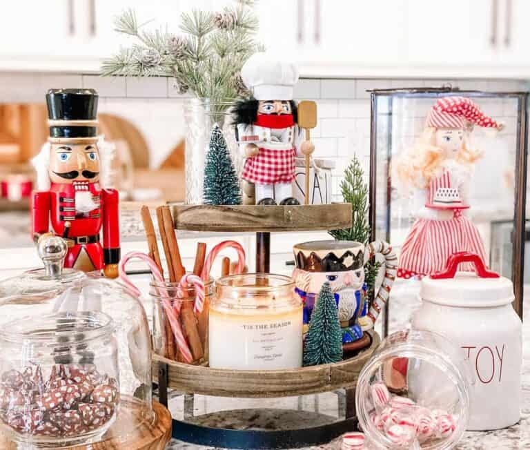 Christmas Nutcracker Tier Centerpiece