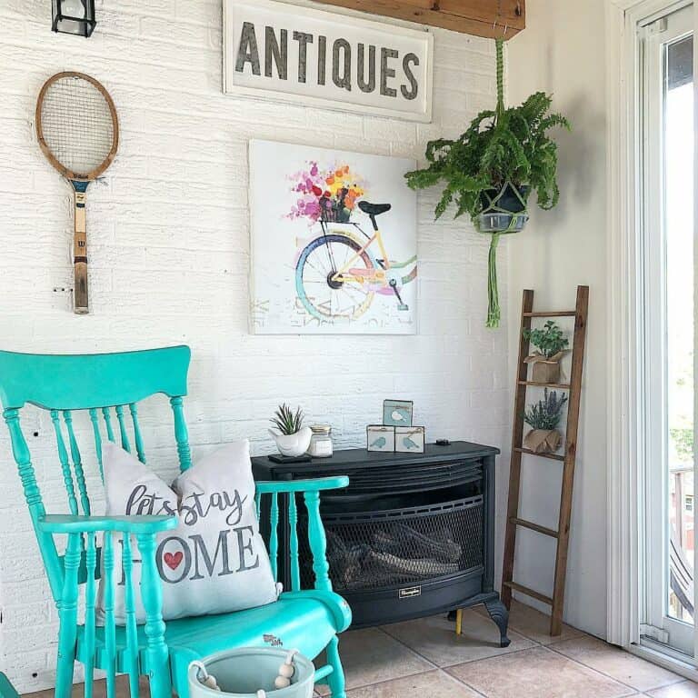 Colorful Small Corner Décor Ideas