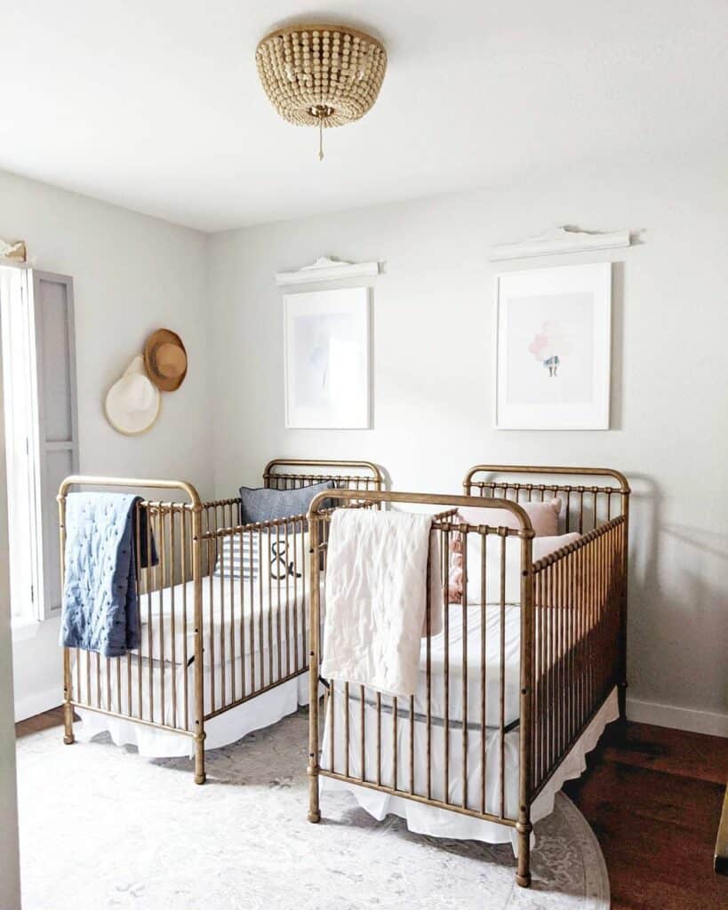 Cozy Cottage Themed Nursery Idea