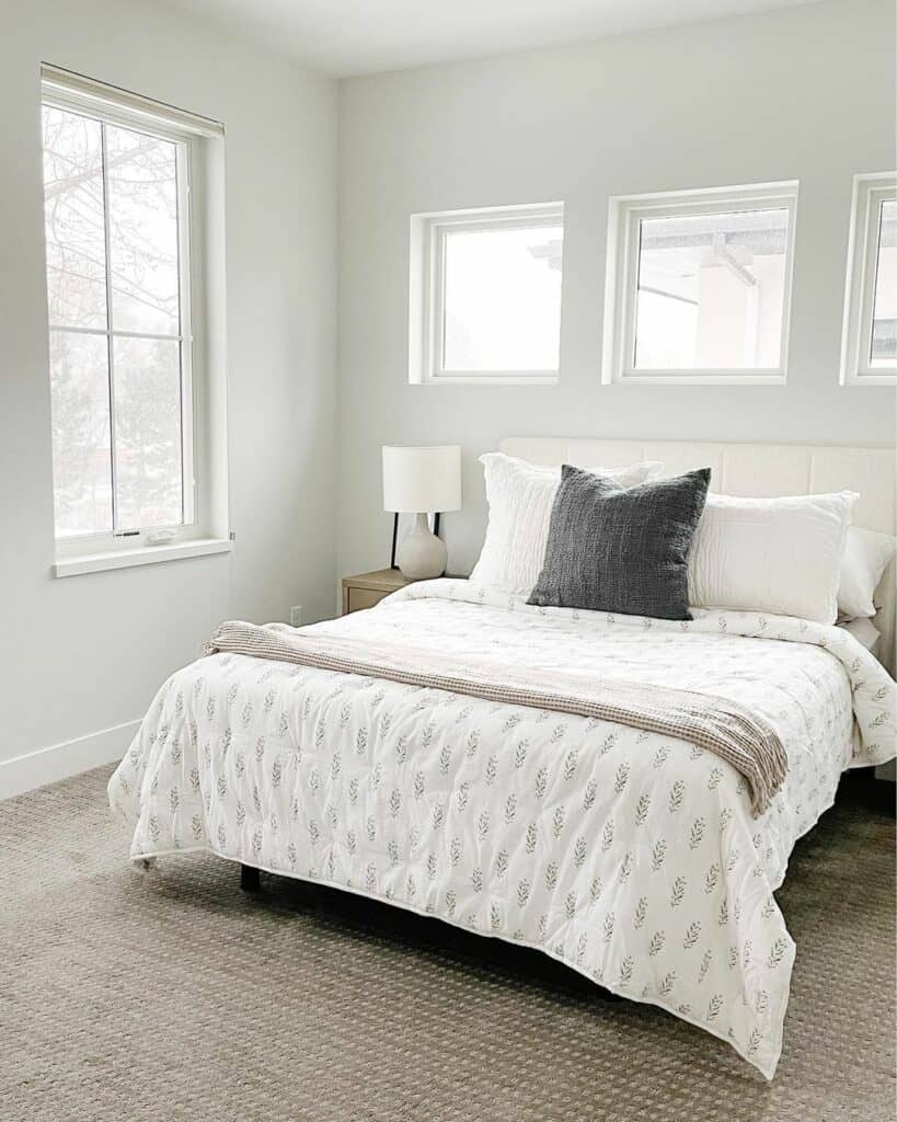 Cozy Small Guest Bedroom in Neutral Shades