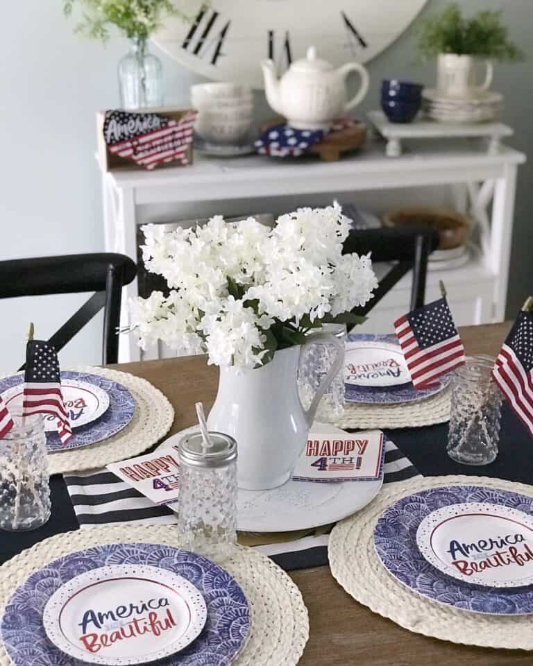 Cross-back Chairs Along Wooden Dining Table