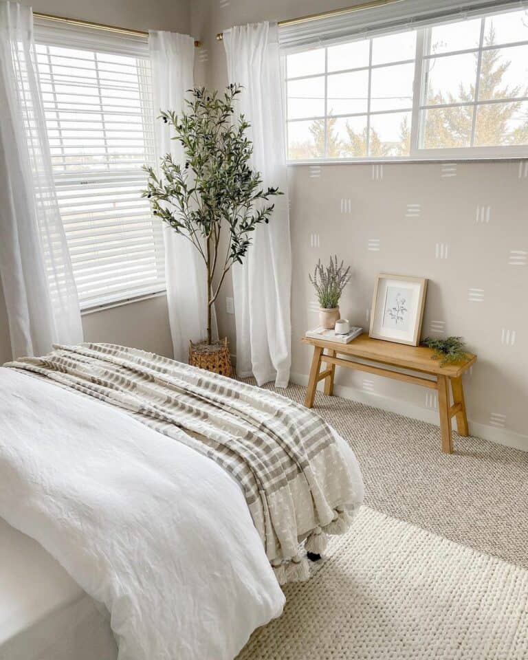 Cute Indoor Plant Ideas for a Bedroom Corner
