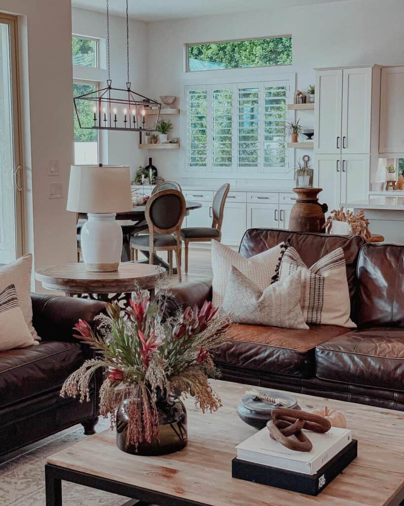 Dark Brown Living Room Furniture Ideas - Soul & Lane