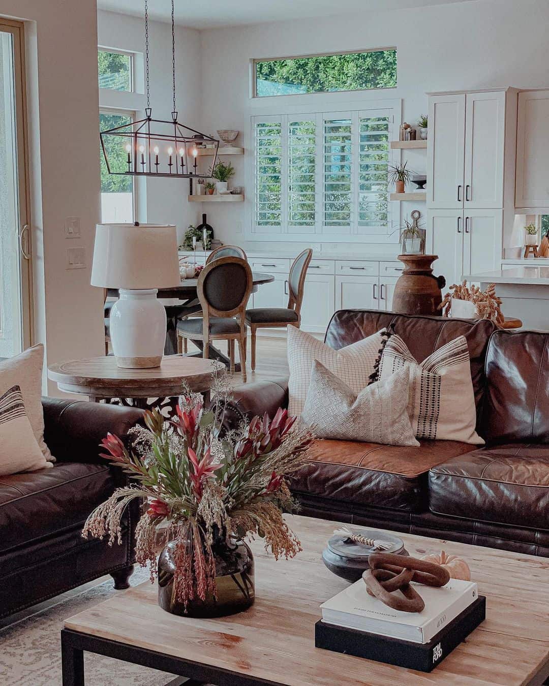 Dark Brown Living Room Furniture Ideas - Soul & Lane