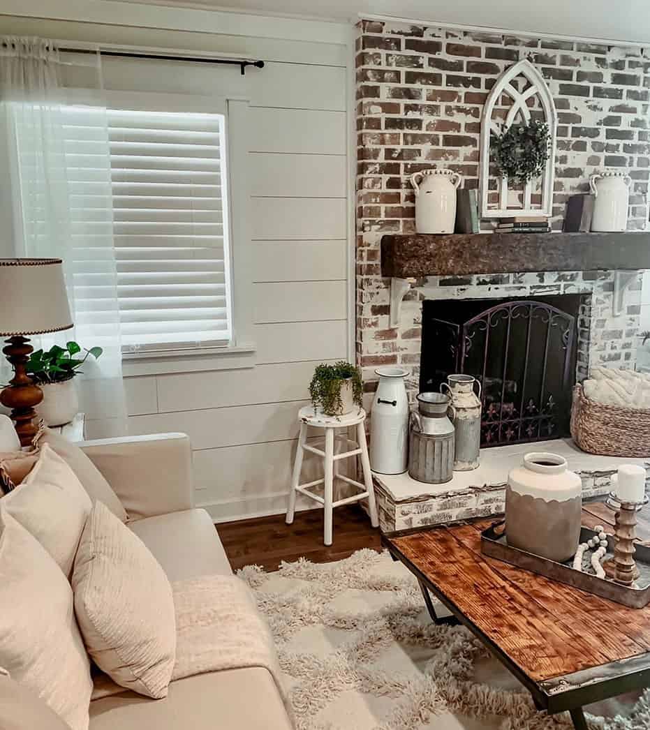 Distressed Fireplace 30 Dark Fireplace Mantels for Sophistication and Drama