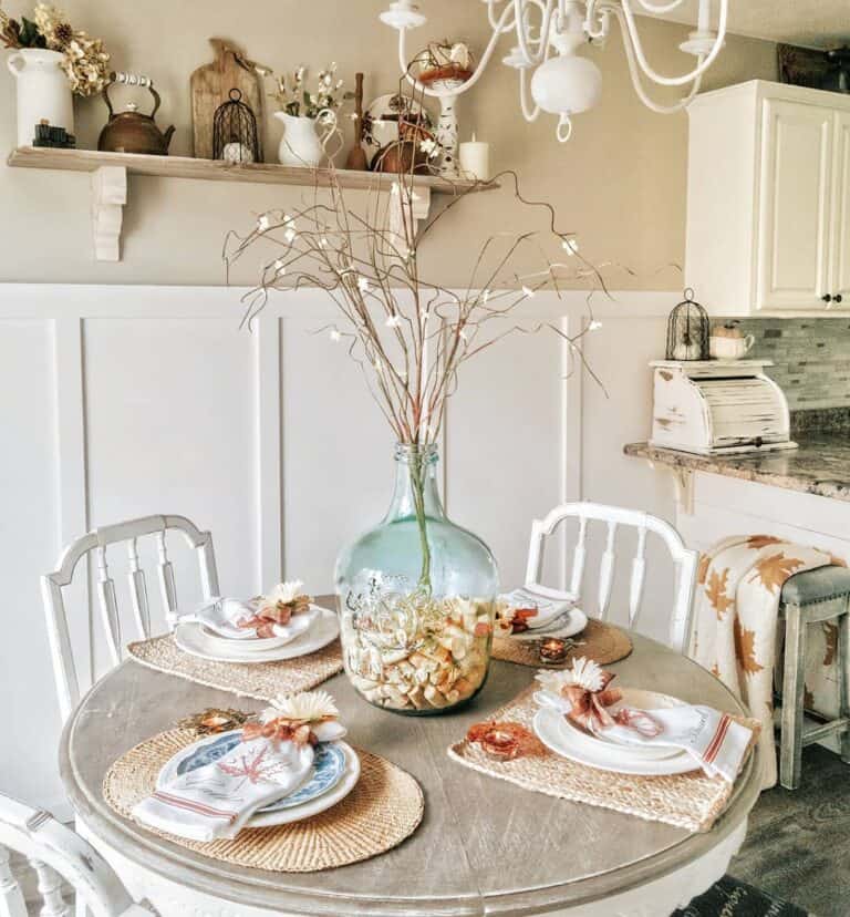 Dreamy Afternoon Tea Simple Table Setting Idea