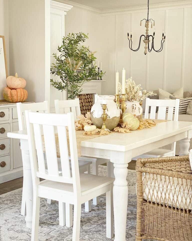 Dreamy Dining Table with Fall Décor