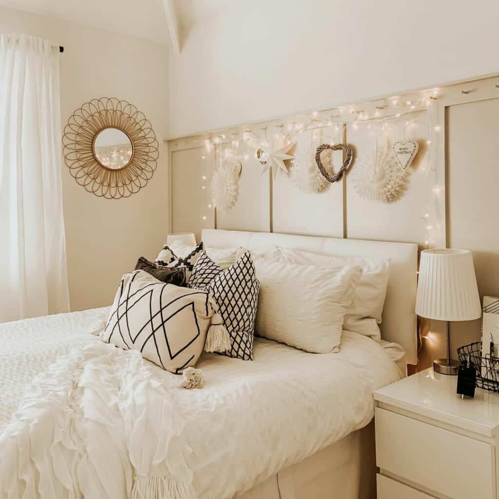 Dreamy and Soft Feminine Bedroom