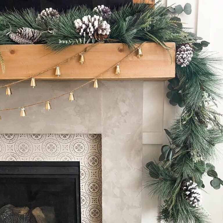 Eucalyptus Christmas Garland for Mantel