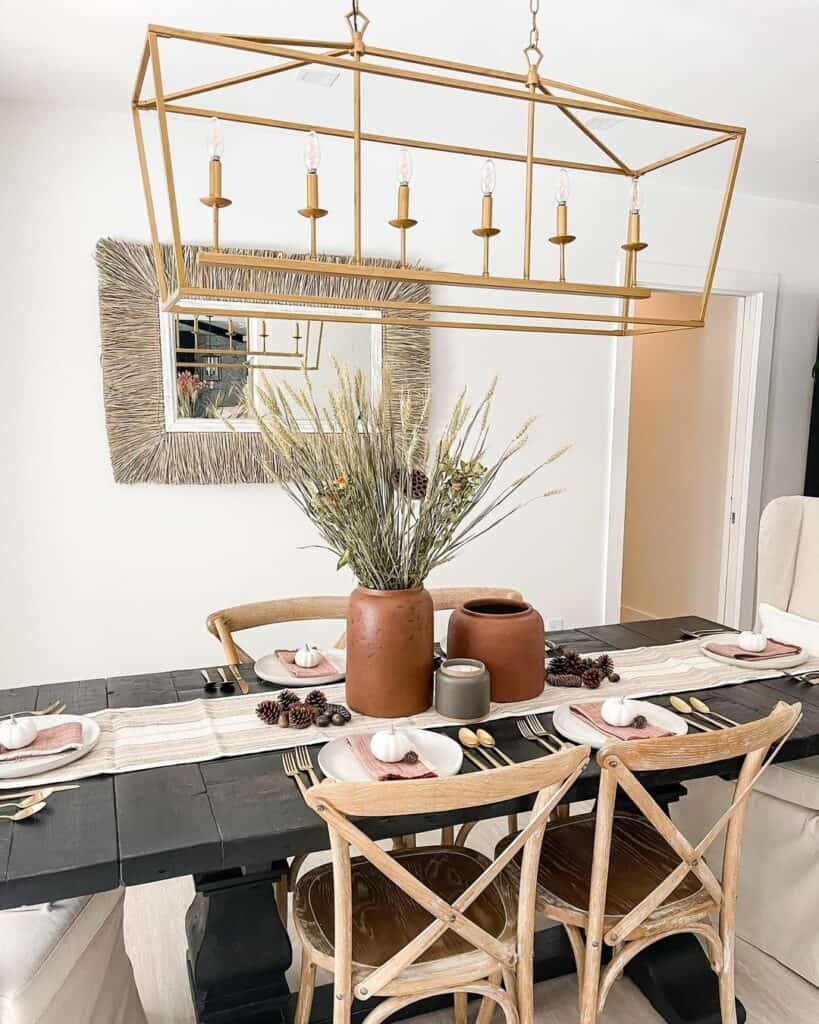 Fall-Inspired Dining Room Decorations