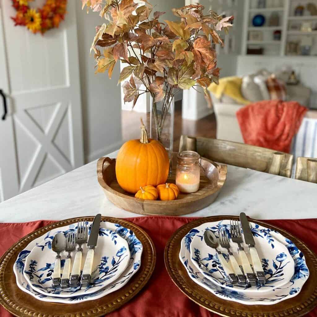 Fall Minimalist Everyday Dining Table Décor Ideas