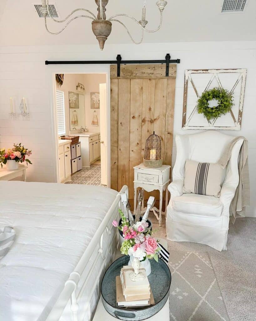 Farmhouse Bedroom Chair