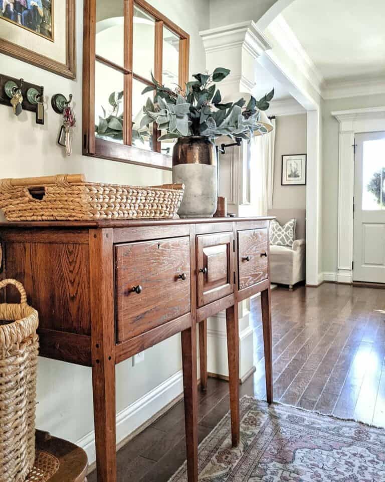 Decorative hallway table deals