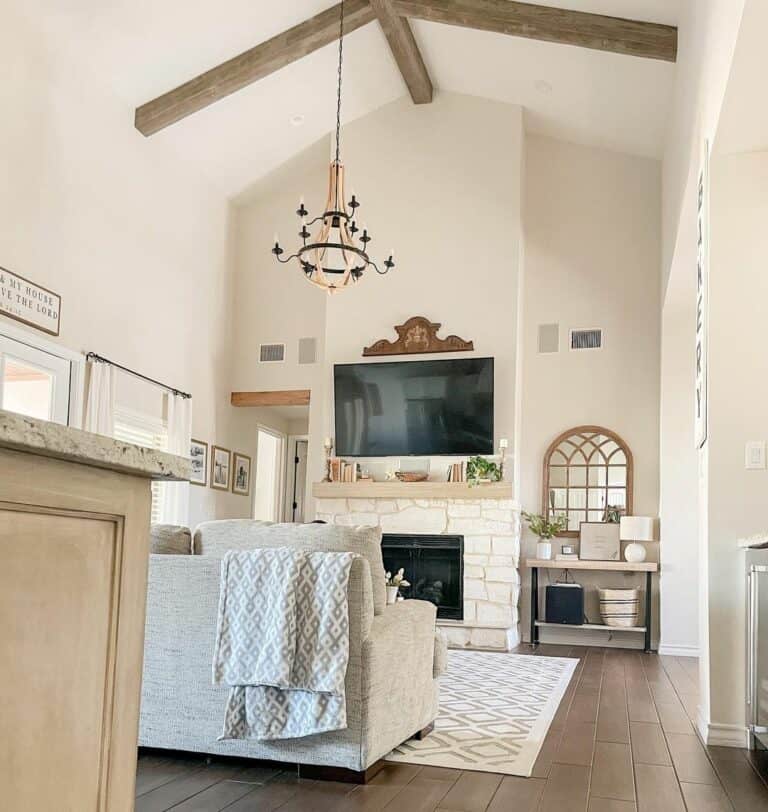 Farmhouse Living Room Charm