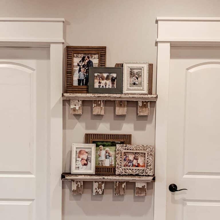 Farmhouse Picture Ledge Ideas