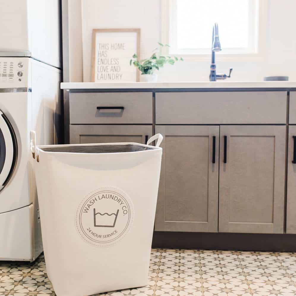 Farmhouse-inspired Laundry Room