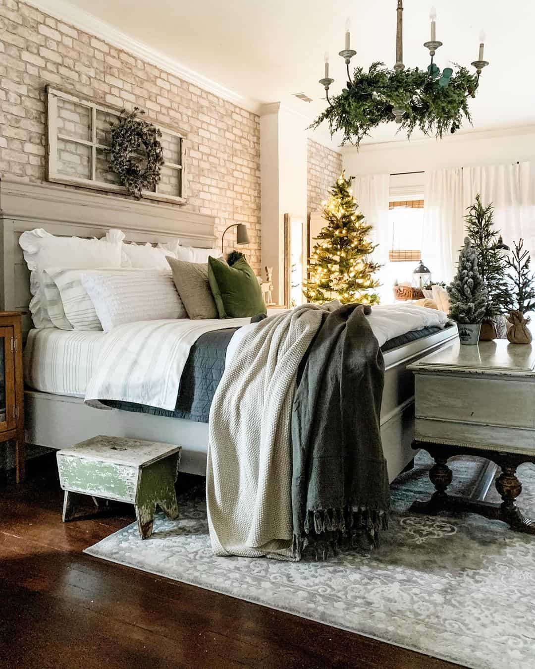 Faux Brick Bedroom Accent Wall - Soul & Lane