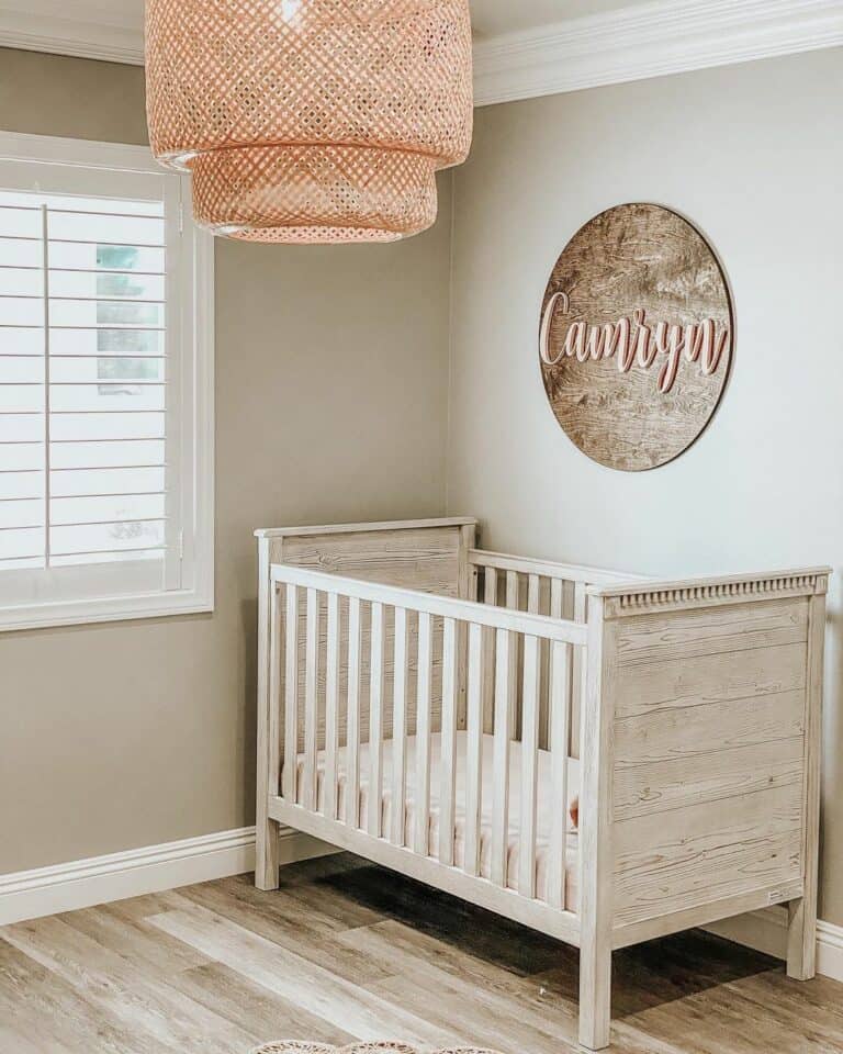 Gender Neutral Greige Nursery