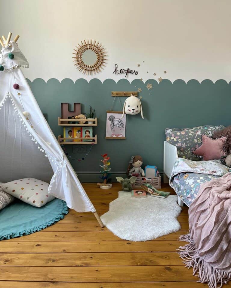 Ideas for Accent Walls in a Toddler Room