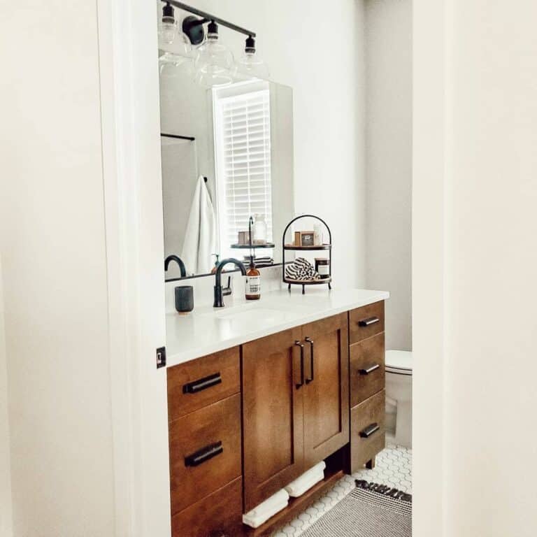 Ideas for a Rustic Guest Bathroom