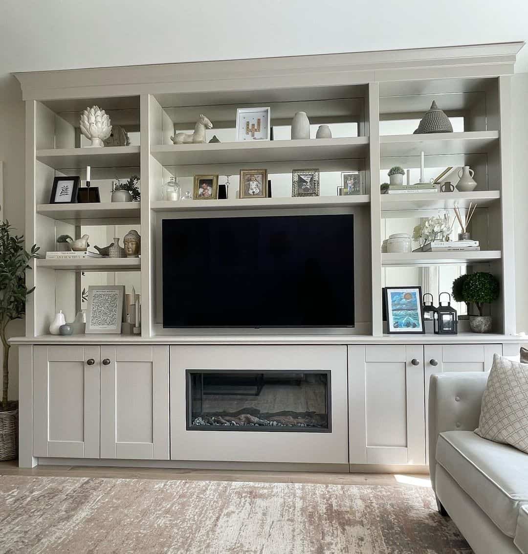 25 Inspired Linear Fireplace Ideas for a Cozy Farmhouse Home