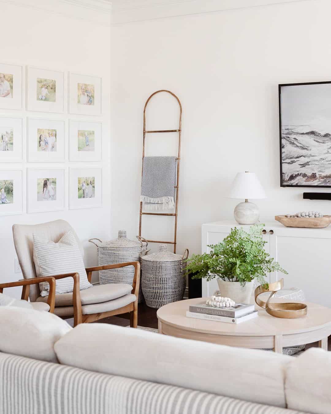 Towel Ladder For Bathroom Foot Modern Blanket Ladder, Blanket