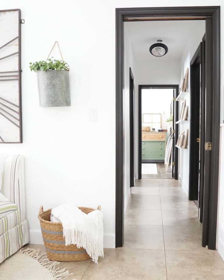 Matte Black Modern Interior Door Trim Ideas Soul & Lane