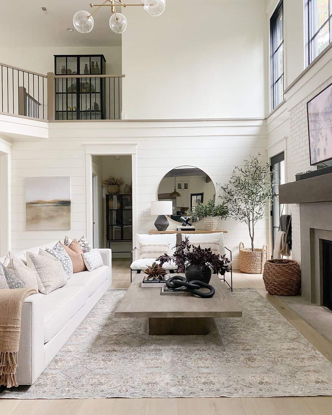 Modern Black Living Room Table Décor Soul & Lane