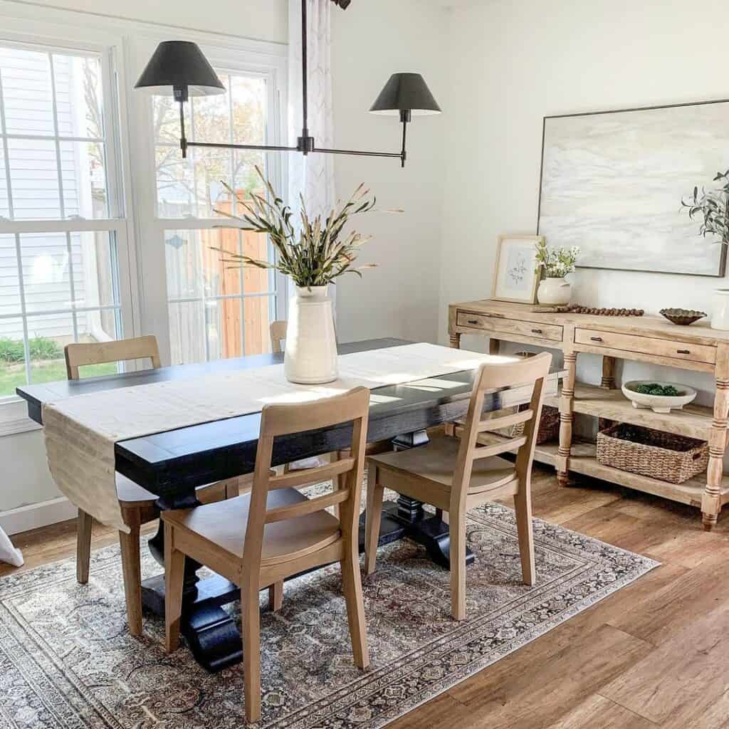 Modern Farmhouse Dining Room Décor