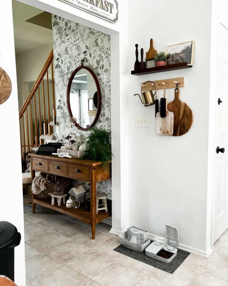 Modern Farmhouse Entryway Décor