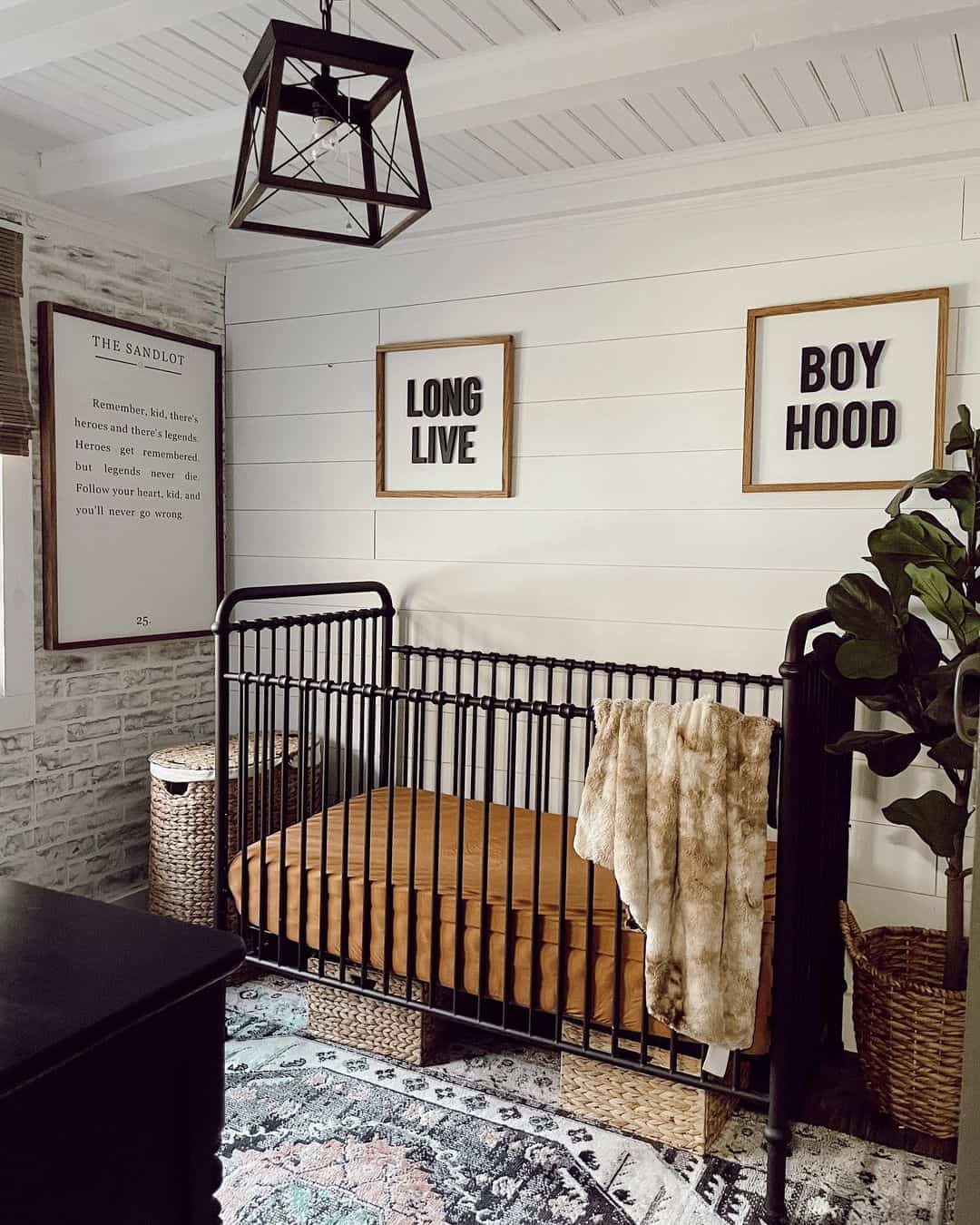 Farmhouse style nursery cheap