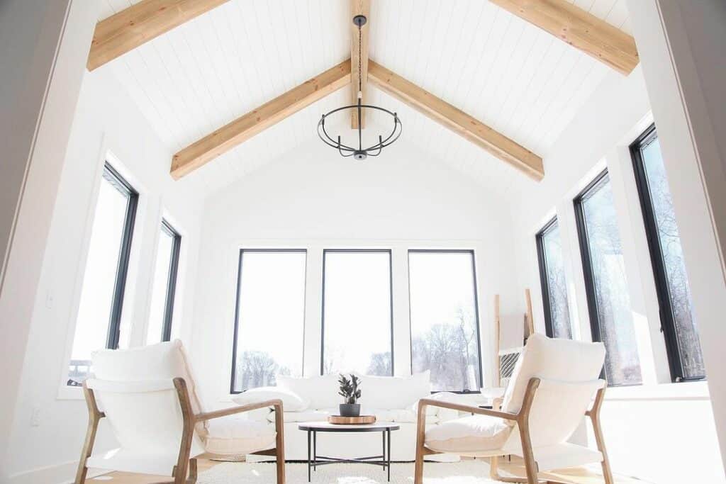 Modern Farmhouse-styled Living Space