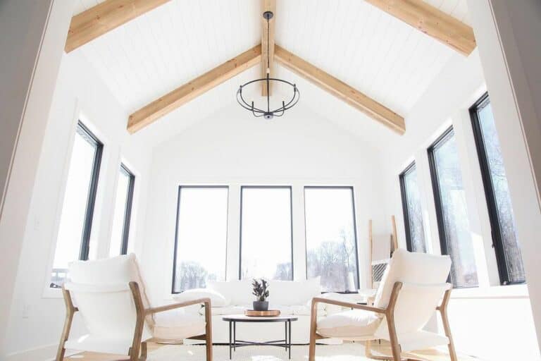 Modern Farmhouse-styled Living Space