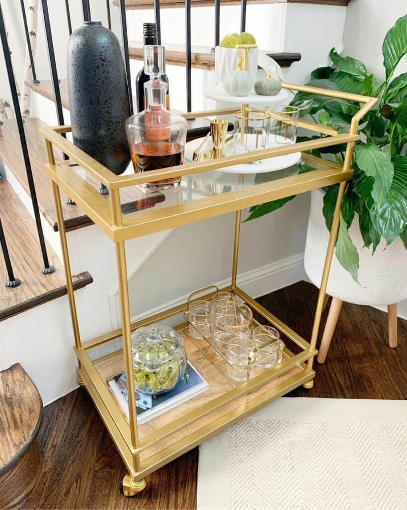 Modern Mobile Bar for Small Spaces