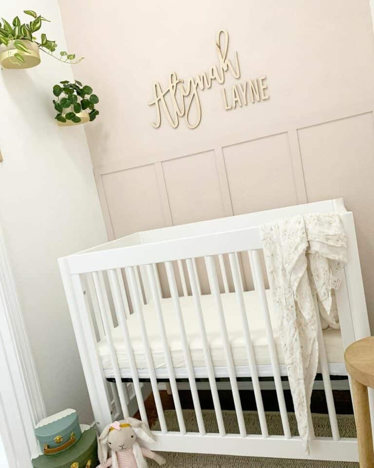 Modern Nursery for a Girl