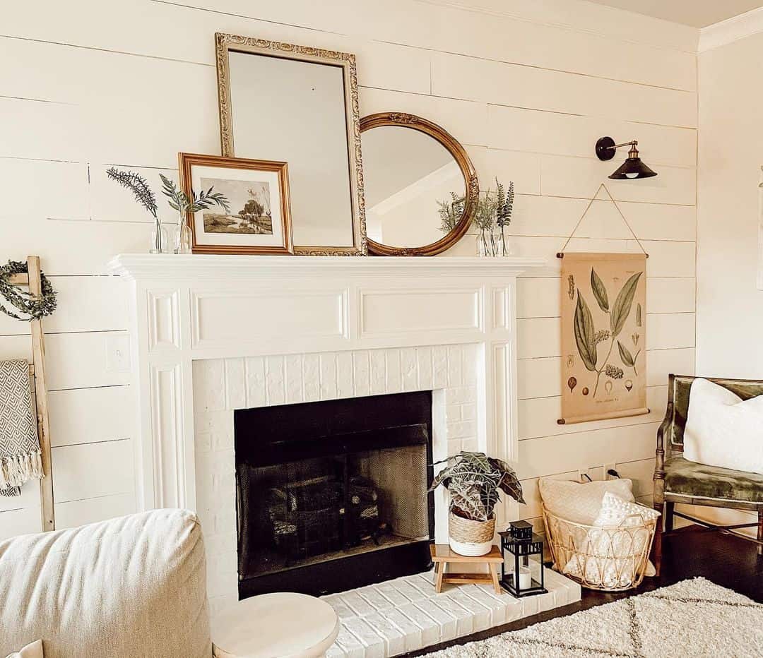 Modern Wall Art On Shiplap Paneling Soul & Lane