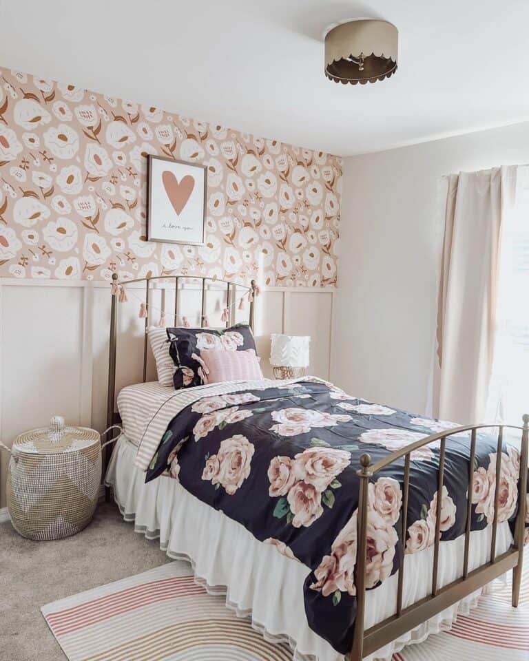 Modern Wallpaper Bedroom Accent Wall