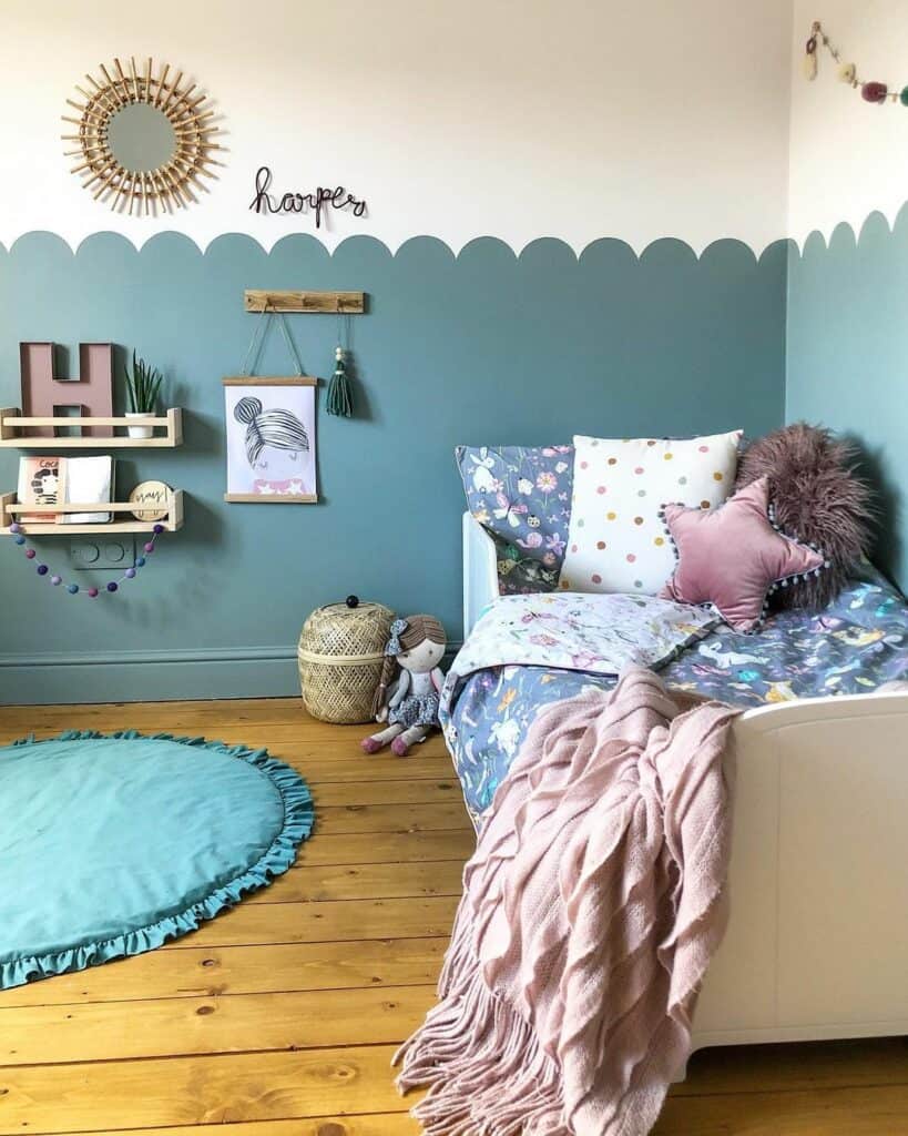 Nautical-Inspired Toddler Girl Bedroom