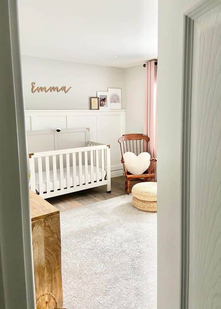 Neutral Nursery With Antique Features