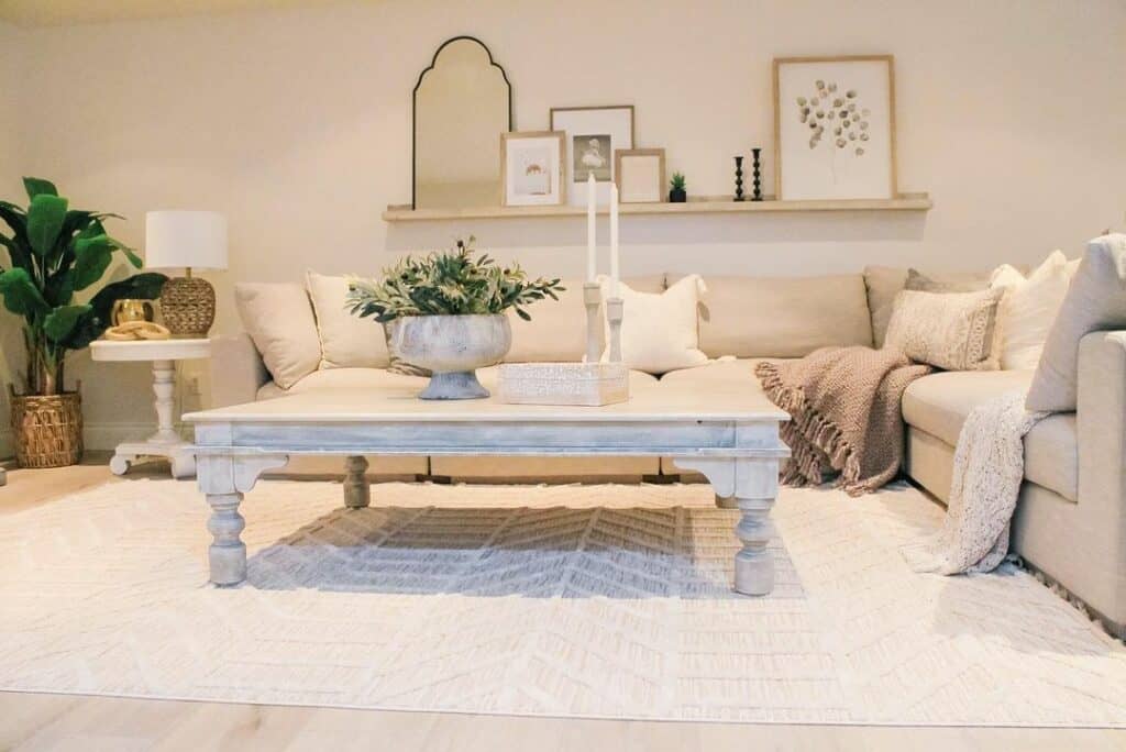 Neutral Styling Inspiration for Lounge