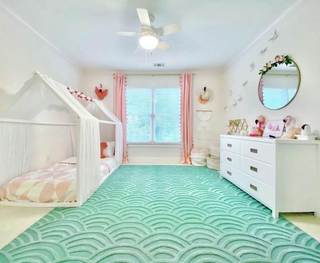 Ocean Toddler Girl Bedroom